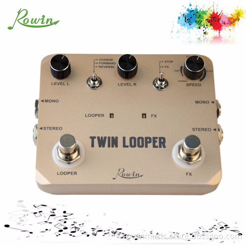 Rowin Twin Looper Effect Pedals
